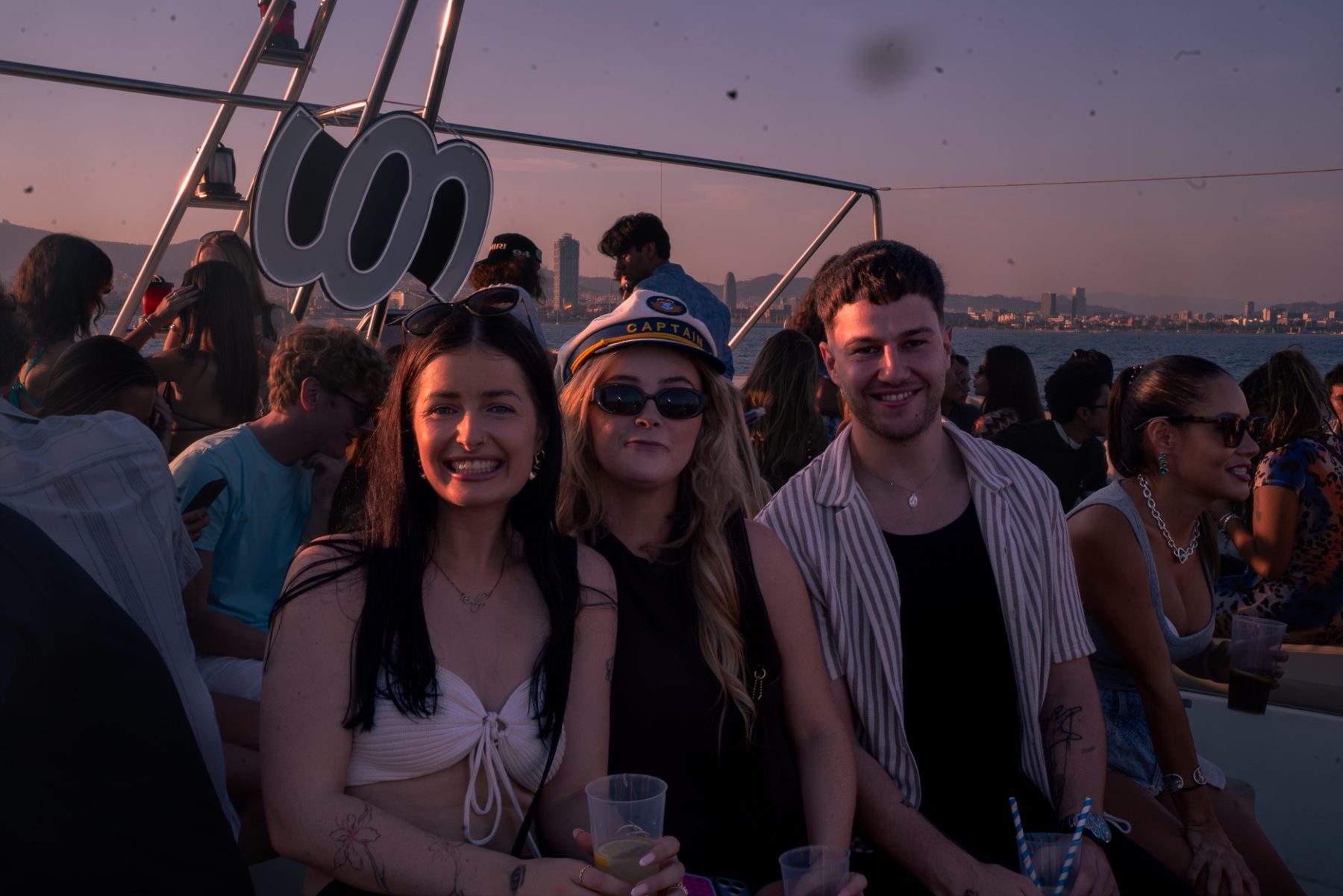 Boat party friends